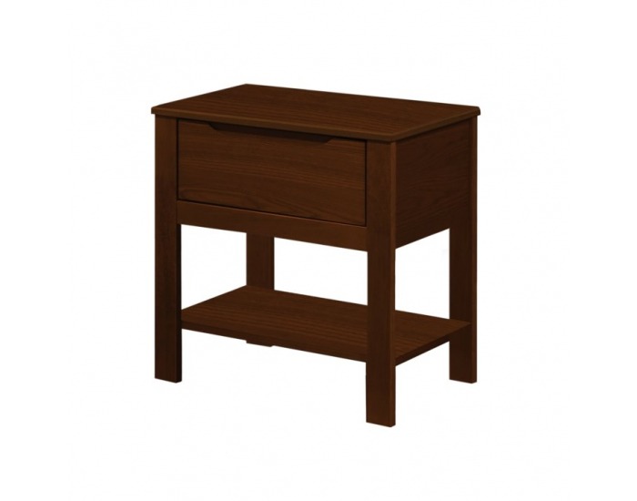 Nočný stolík Beroto - orech