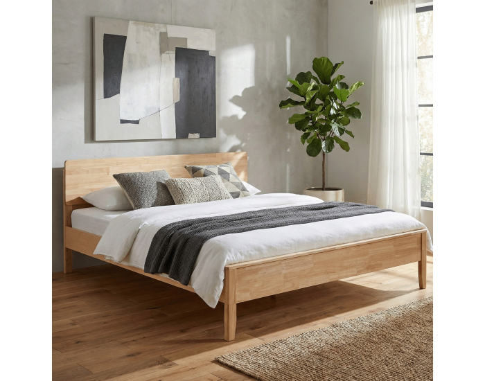 Manželská posteľ Noemi 160x200 cm - prírodná