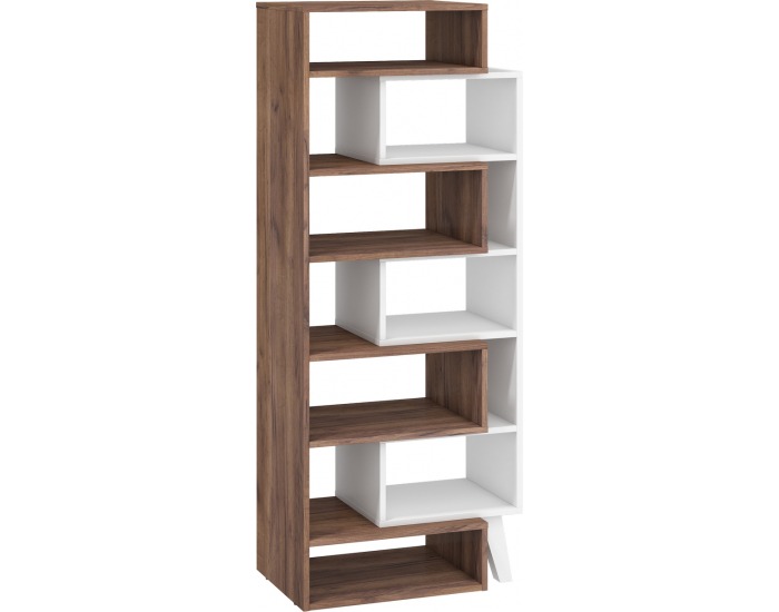 Regál Nordis NOR-12 - craft tobaco / biela