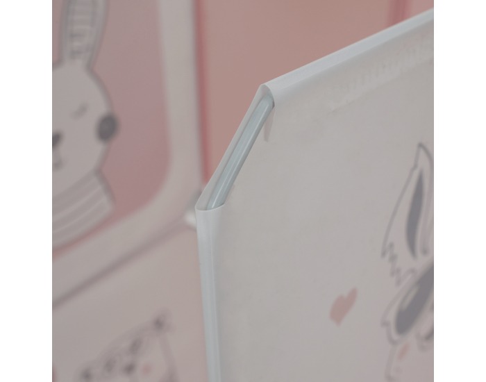 Detská modulárna skriňa Norme - ružová / detský vzor