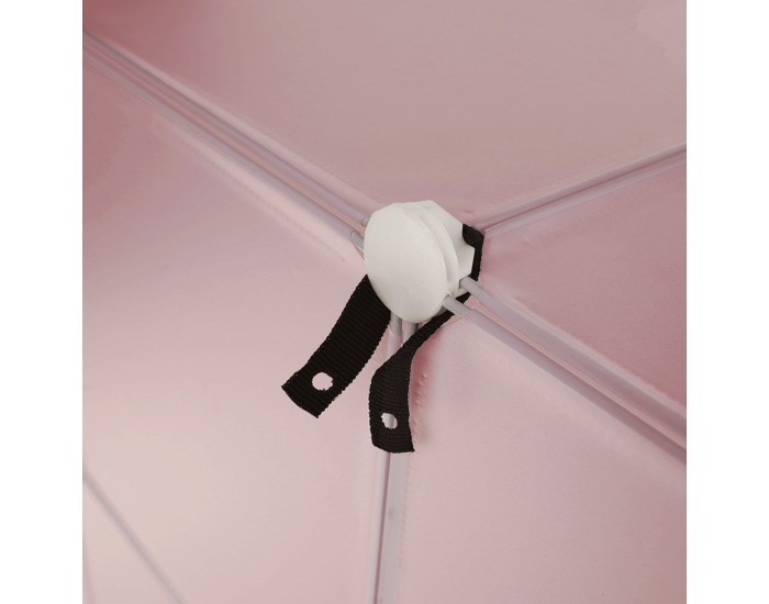 Detská modulárna skriňa Norme - ružová / detský vzor