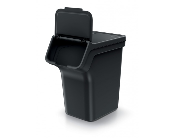 Odpadkový kôš na triedený odpad (4 ks) NPW20S4 20 l - čierna