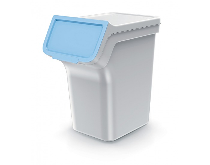 Odpadkový kôš na triedený odpad (4 ks) NPW20S4 20 l - popolavá