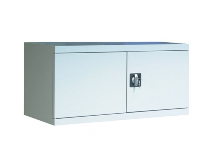 Nadstavba na kancelársku skriňu NSB 800 - svetlosivá