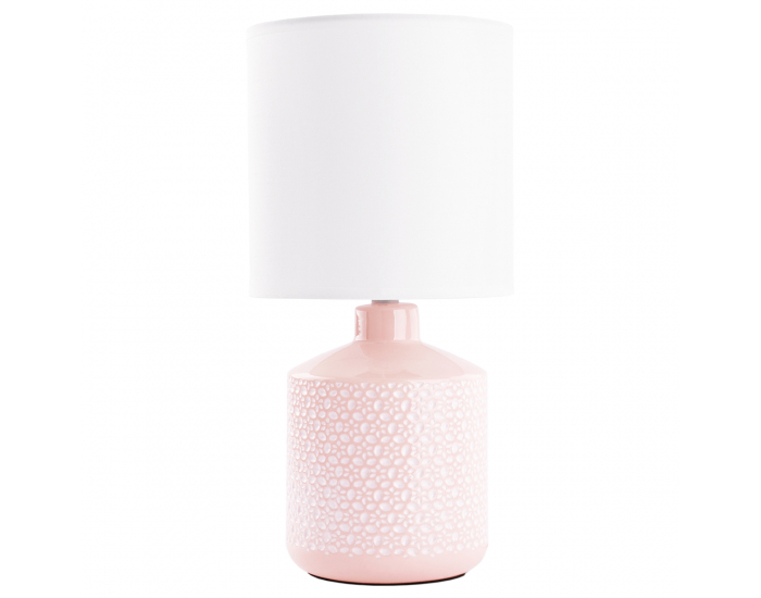 Stolná lampa Ofred - biela / ružová