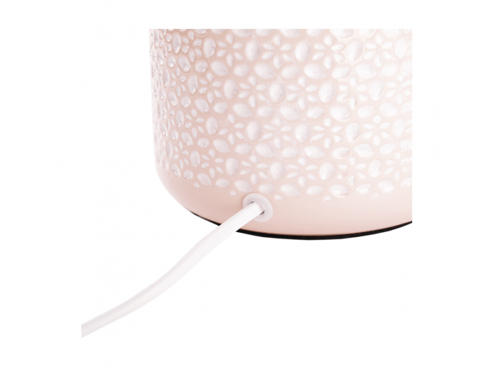 Stolná lampa Ofred - biela / ružová