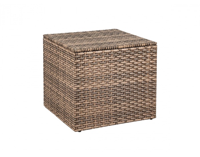 Záhradný nábytok z umelého ratanu Olivonder - hnedá / modrá