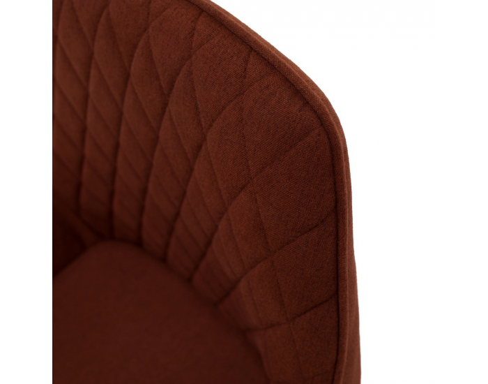 Jedálenské kreslo Oskor - hnedá / čierna