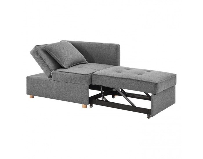 Rozkladacia pohovka Osvaldo - sivá