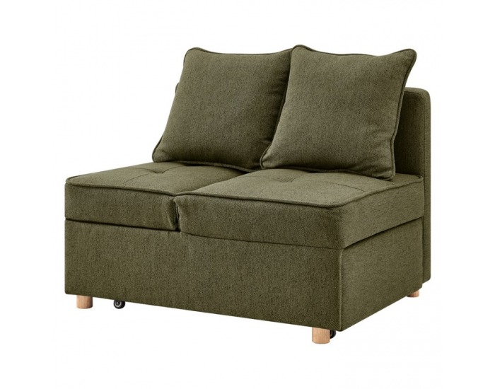 Rozkladacia pohovka Osvaldo - zelená