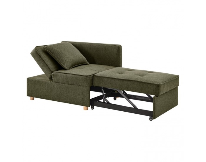 Rozkladacia pohovka Osvaldo - zelená