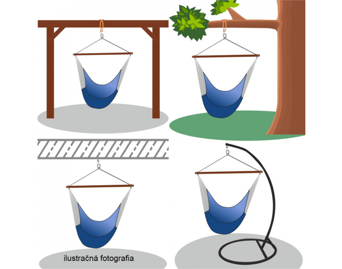 Stojan na závesné hojdacie kreslo Otan New Typ 2 - biela