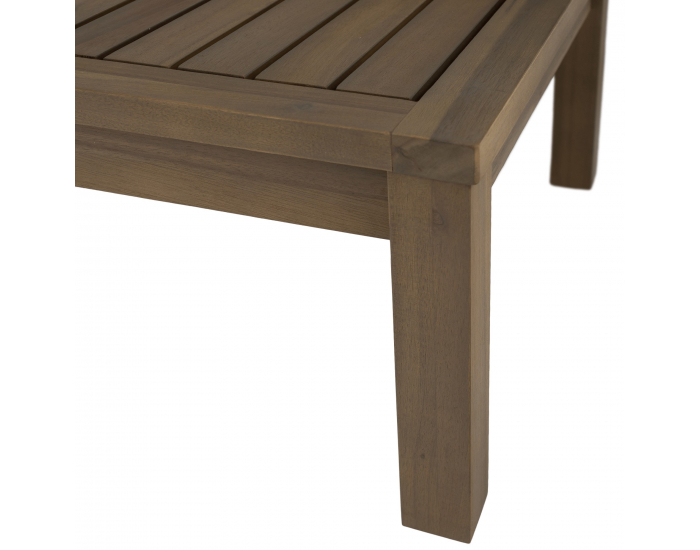 Záhradný nábytok Parag - hnedá / tmavosivá