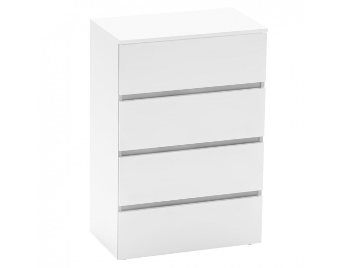 Zásuvková komoda Parmad - biela