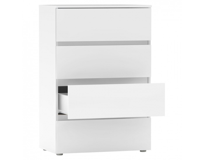 Zásuvková komoda Parmad - biela