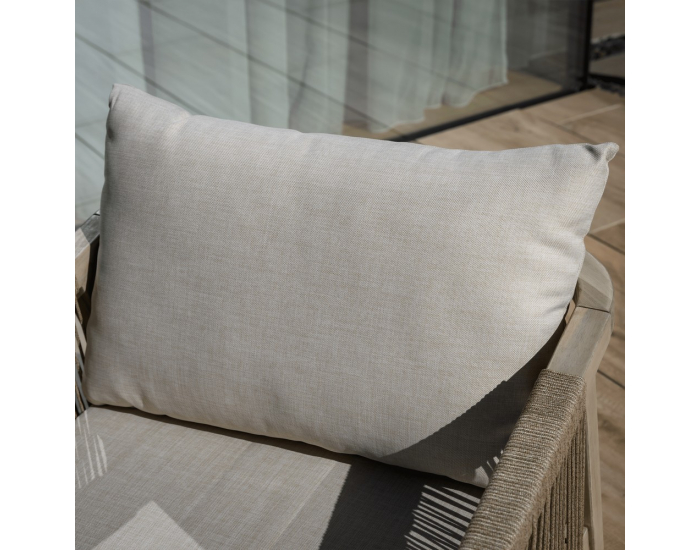 Záhradný nábytok Parven - béžová / prírodná patina