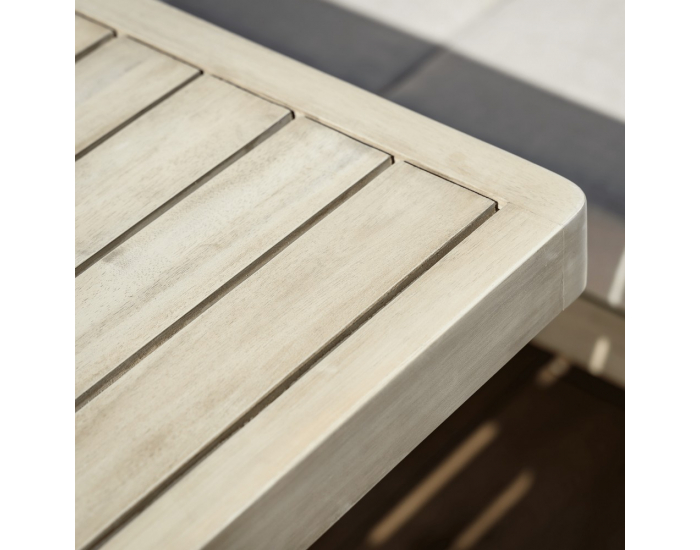 Záhradný nábytok Parven - béžová / prírodná patina