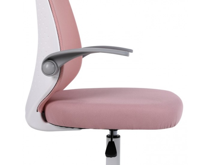 Kancelárske kreslo Pastura - ružová / biela