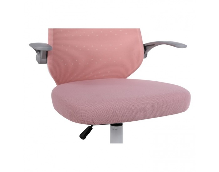 Kancelárske kreslo Pastura - ružová / biela