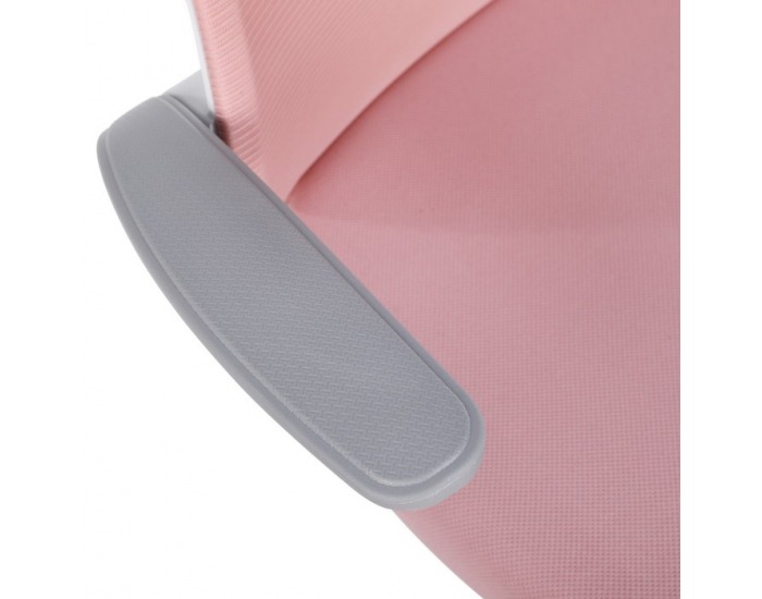 Kancelárske kreslo Pastura - ružová / biela