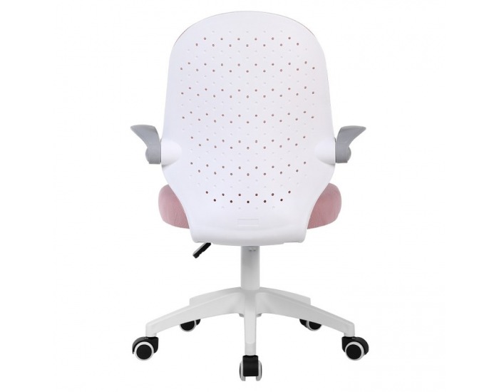 Kancelárske kreslo Pastura - ružová / biela