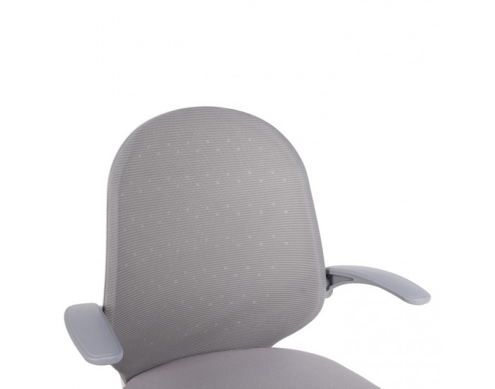 Kancelárske kreslo Pastura - sivá / biela