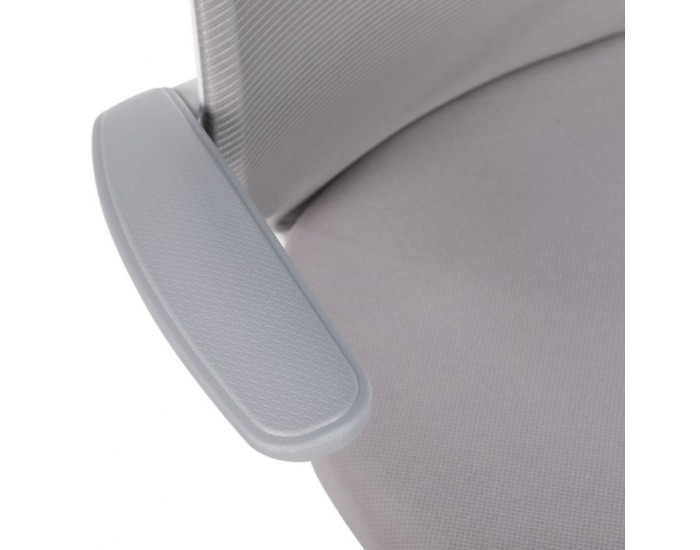 Kancelárske kreslo Pastura - sivá / biela