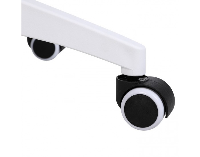 Kancelárske kreslo Pastura - sivá / biela