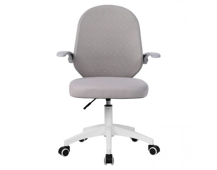Kancelárske kreslo Pastura - sivá / biela