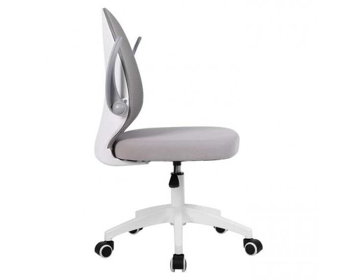 Kancelárske kreslo Pastura - sivá / biela