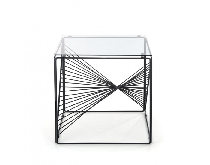 Konferenčný stolík Pato - dymová / čierna