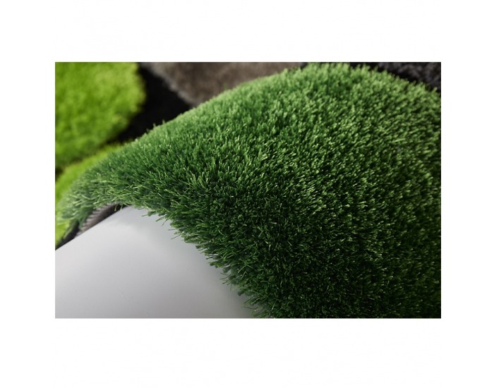 Koberec Pebble Typ 1 200x300 cm - zelená / sivá / čierna