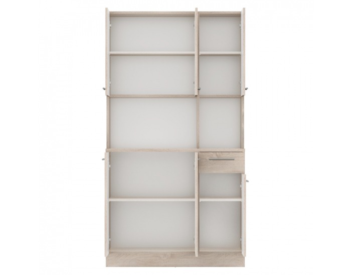 Šesťdverový kredenc Pelion New - dub sonoma