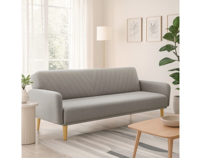 Rozkladacia pohovka Permol - sivá