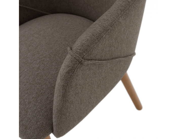 Jedálenské kreslo Petrus - hnedá / buk