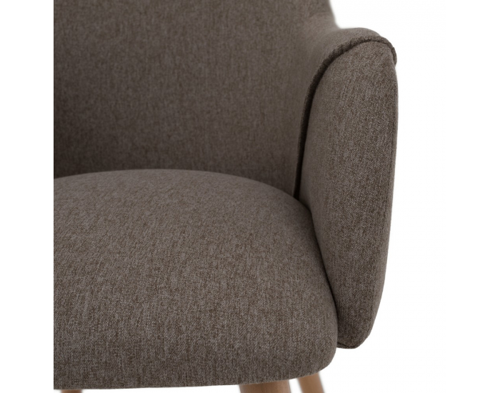 Jedálenské kreslo Petrus - hnedá / buk