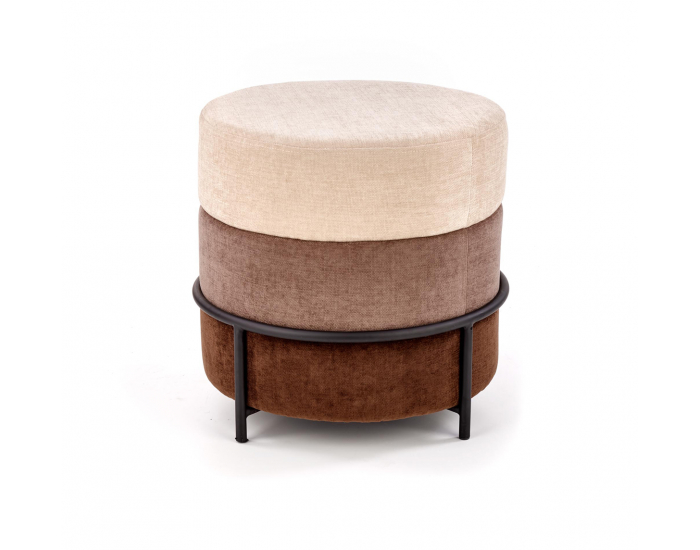 Taburetka Picolo - hnedá / čierna