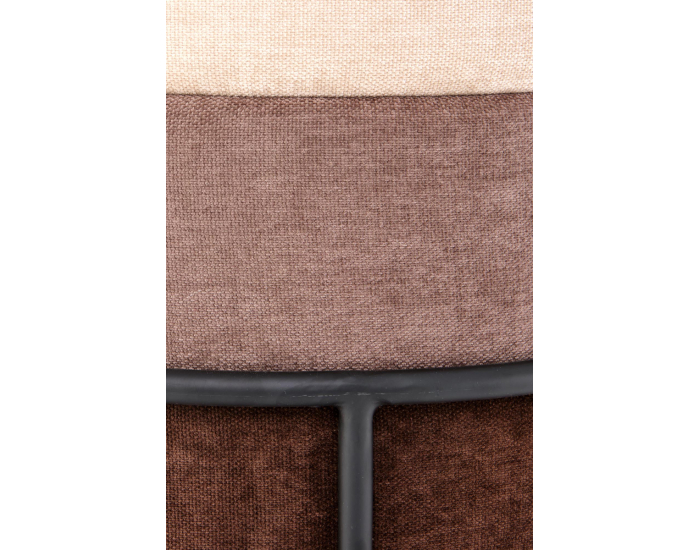 Taburetka Picolo - hnedá / čierna