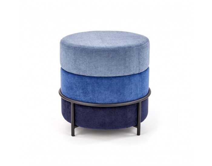 Taburetka Picolo - modrá / čierna