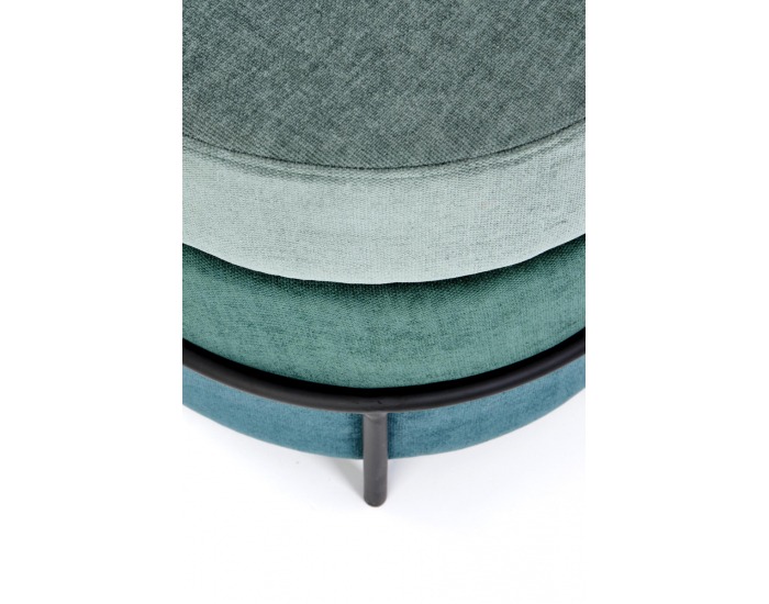 Taburetka Picolo - zelená / čierna