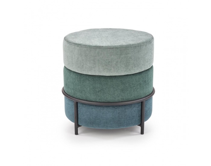 Taburetka Picolo - zelená / čierna