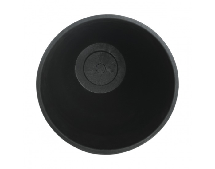 Plastový kvetináč Piedor - sivý melír