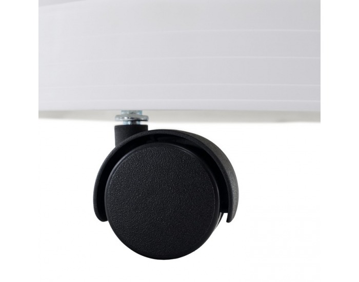 Kaskádový stohovateľný kvetináč (6 ks) Pixelt - biela