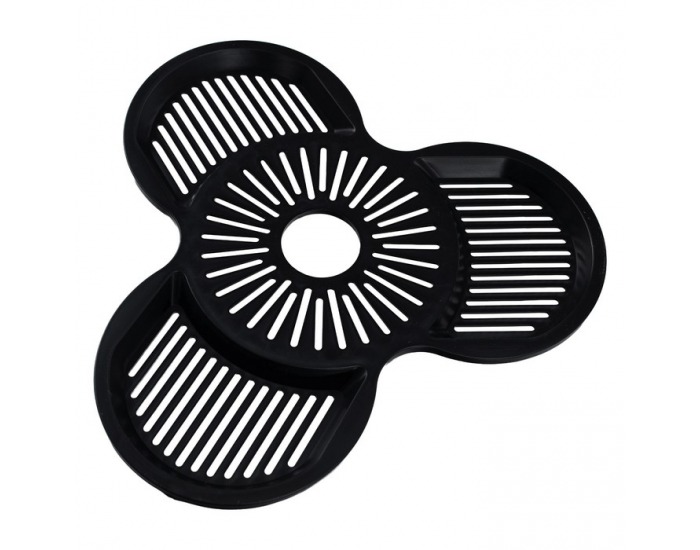 Kaskádový stohovateľný kvetináč (6 ks) Pixelt - biela