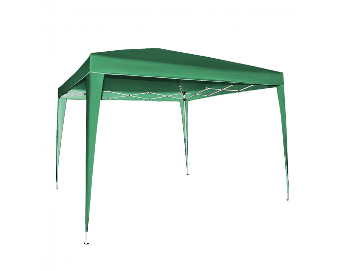 Rýchlorozkladací záhradný altánok Pogy 300x300 cm - zelená