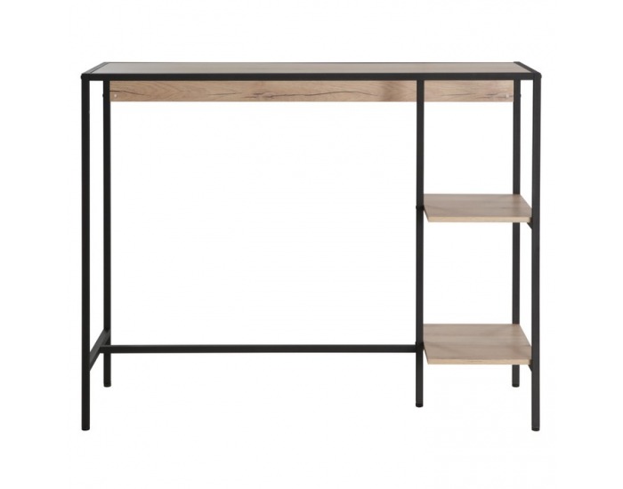 Barový set Pohos 1+2 - dub / čierna