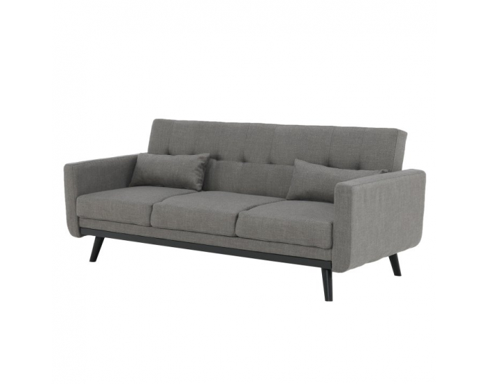 Rozkladacia pohovka Arkadia - sivá / čierna