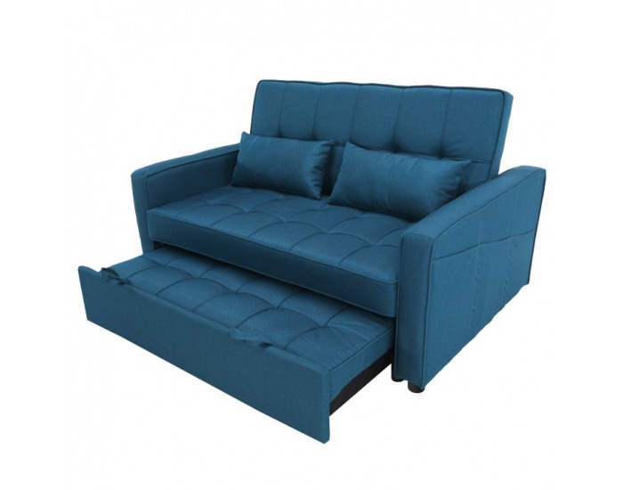 Rozkladacia pohovka Frenka Big Bed - tyrkysová