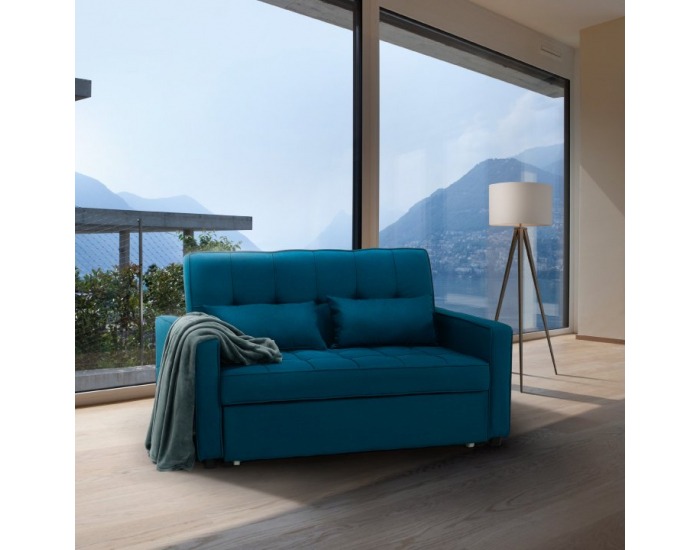 Rozkladacia pohovka Frenka Big Bed - tyrkysová