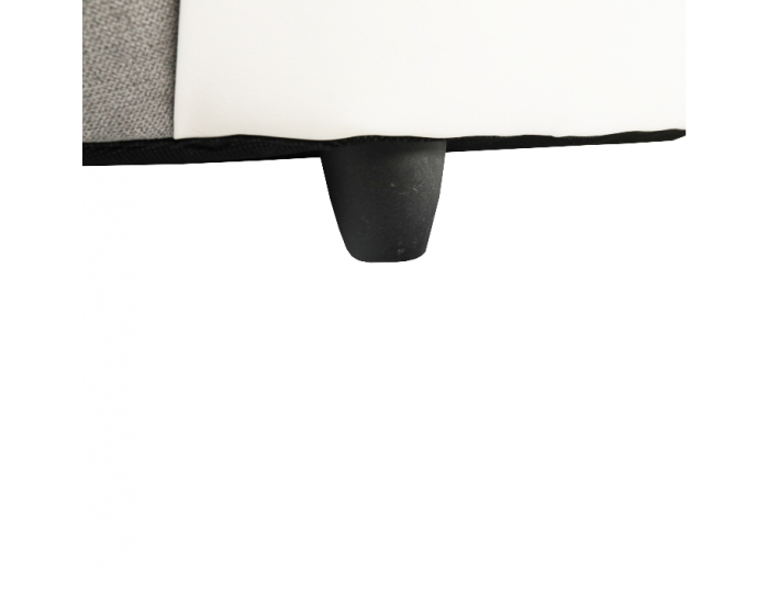 Pohovka Vildan - sivá / biela / tyrkysová